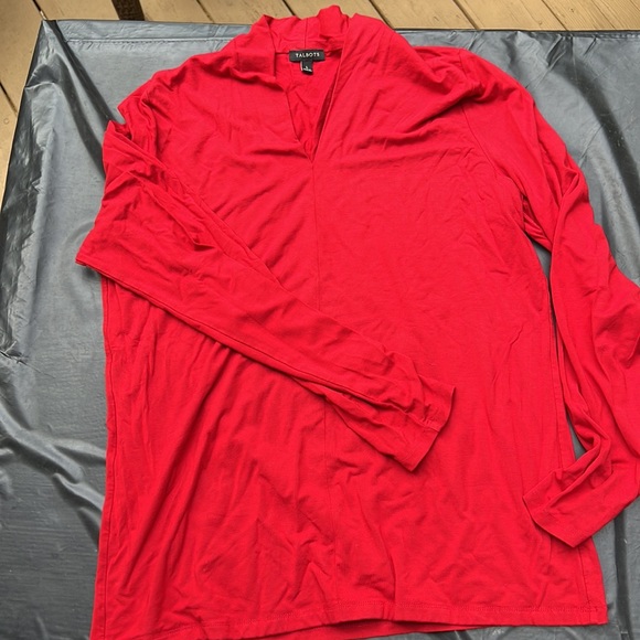 Talbots long sleeve jersey shirt - Picture 2 of 5